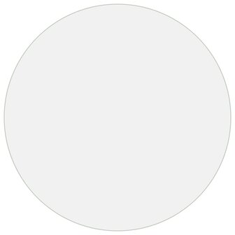 Tafelbeschermer &Oslash; 110 cm 1,6 mm PVC mat 2