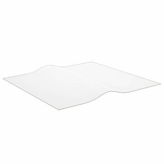 Tafelbeschermer 70x70 cm 1,6 mm PVC mat 1