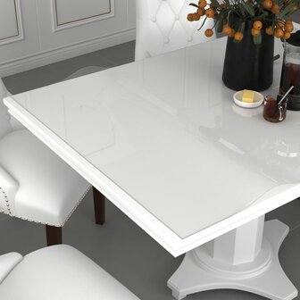 Tafelbeschermer 80x80 cm 1,6 mm PVC transparant 1