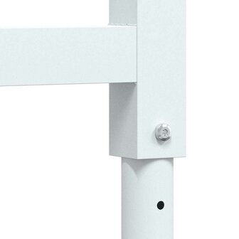 Werkbankframes verstelbaar 2 st 55x(69-95,5) cm metaal grijs 10
