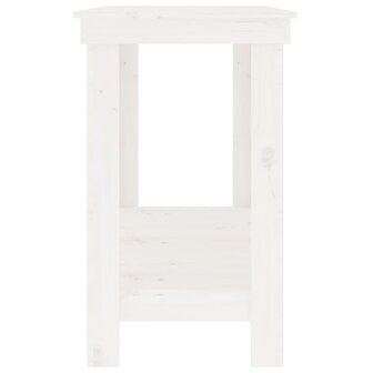 Werkbank 180x50x80 cm massief grenenhout wit 5