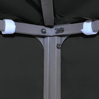 Prieeldak 2-laags 310 g/m&sup2; 3x3 m zwart 5