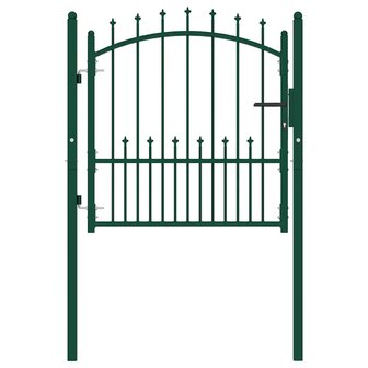 Hekpoort EMMEN met stalen pinnen 104x97 cm groen 2
