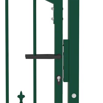 Hekpoort EMMEN met stalen pinnen 104x97 cm groen 4