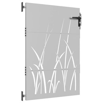 Poort 85x125 cm grasontwerp cortenstaal 4