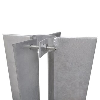 Schuttingpaalpinnen 2 st staal 2