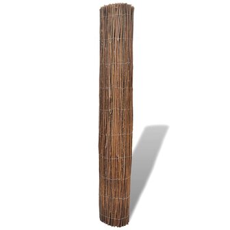 Tuinscherm 300x100 cm wilgenhout 7