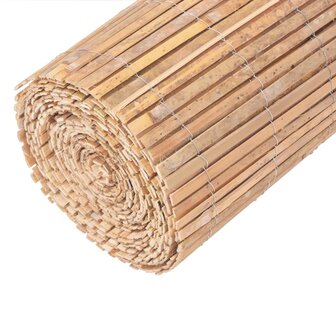 Scherm 1000x50 cm bamboe 5