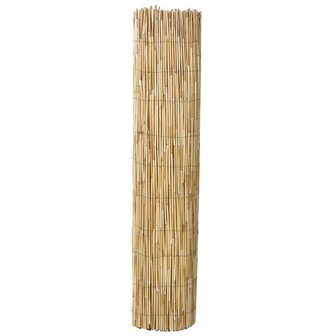 Tuinscherm 100x1000 cm riet 3