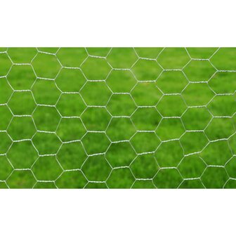 Kippengaas 25x0,5 m gegalvaniseerd staal zilverkleurig 3
