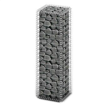 Schanskorf met deksels 100x30x30 cm gegalvaniseerd draad  2