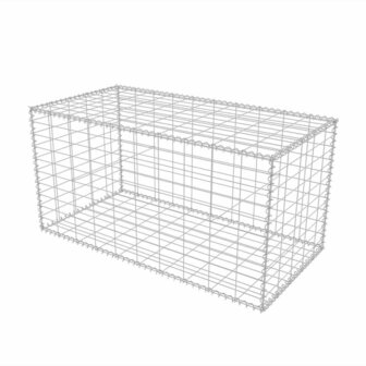 Gabion mand 100x50x50 cm gegalvaniseerd staal 2