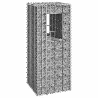 Schanskorfpaal 40x40x100 cm ijzer 1