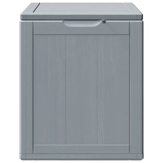 Tuinbox 90 L PP houtlook grijs 3