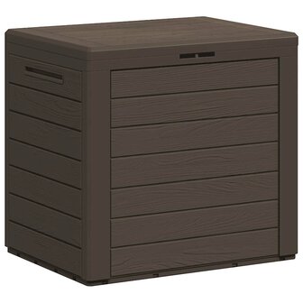 Tuinbox 58,5x46x55 cm polypropeen bruin 2