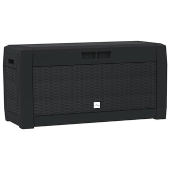 Tuinbox 119x48x60 cm polypropeen antracietkleurig 2