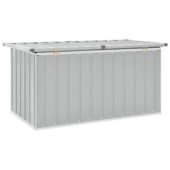 Tuinbox 129x67x65 cm grijs 6