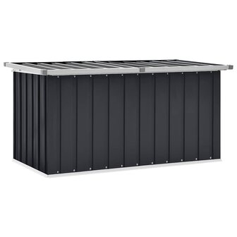 Tuinbox 129x67x65 cm antraciet 2