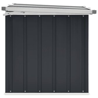 Tuinbox 129x67x65 cm antraciet 8