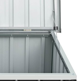 Tuinbox 129x67x65 cm antraciet 9