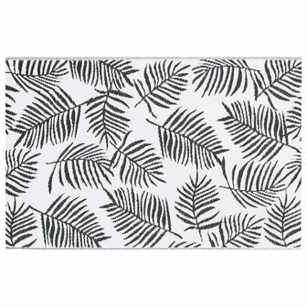 Buitenkleed ARAKIL 160x230 cm PP wit en zwart 3