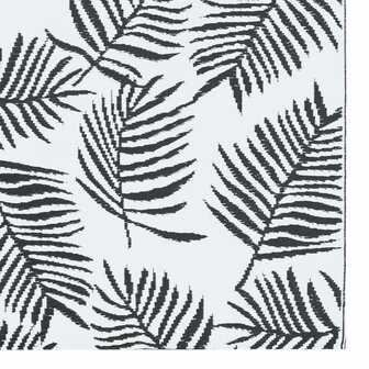 Buitenkleed ARAKIL 160x230 cm PP wit en zwart 5