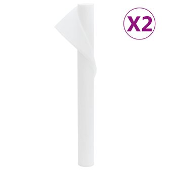 Vliesdoek voor planten 2 rollen 70 g/m&sup2; 10x1,6 m 1