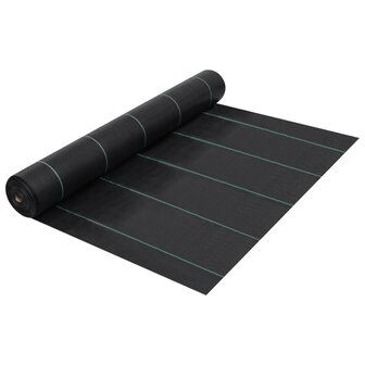 Worteldoek 2x5 m PP zwart 1