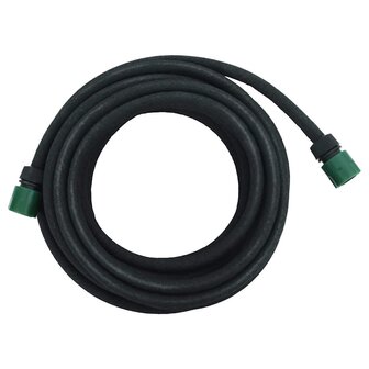 Druppelslang 0,6&amp;apos;&amp;apos; 10 m rubber zwart 4