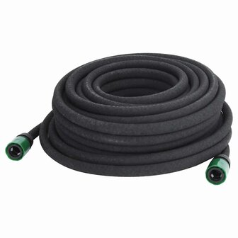 Druppelslang 0,6&amp;apos;&amp;apos; 25 m rubber zwart 3