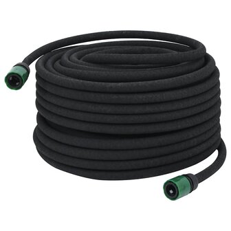 Druppelslang 0,6&amp;apos;&amp;apos; 50 m rubber zwart 3