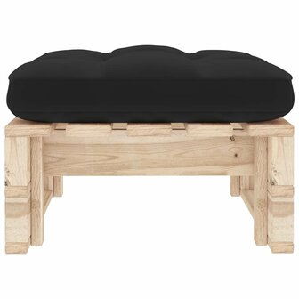 Tuinhocker pallet ge&iuml;mpregneerd grenenhout 4
