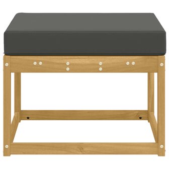 Outdoor Hocker Massief Acaciahout Wit 4