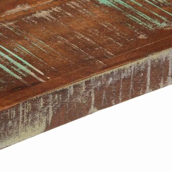 Bistrotafel 60x60x76 cm massief gerecycled hout   9