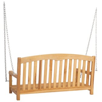 Schommelbank Naturel 114 x 61 x 61,5 cm Massief Teakhout 5