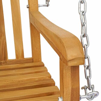 Schommelbank Naturel 114 x 61 x 61,5 cm Massief Teakhout 6