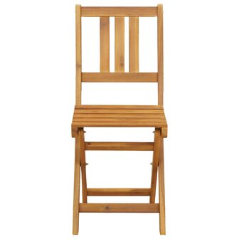 Bistrostoelen voor buiten 4 pcs Naturel 40 x 42 x 85 cm 5