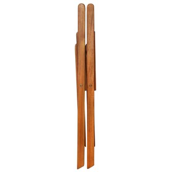 Bistrostoelen 2 st massief acaciahout 8