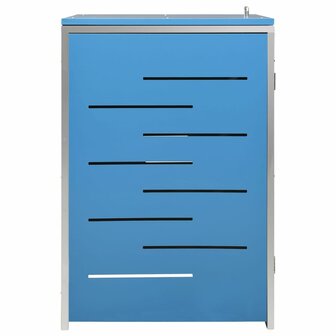 Containerberging enkel 69x77,5x112,5 cm roestvrij staal 6