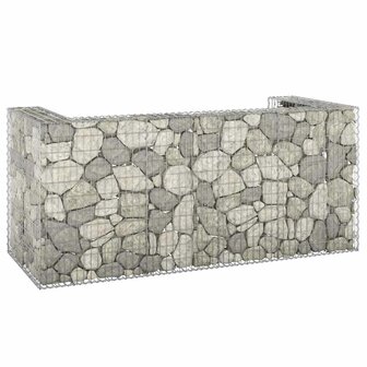 Schanskorf voor containers 254x100x110 cm gegalvaniseerd staal 1