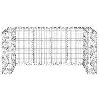 Schanskorf voor containers 254x100x110 cm gegalvaniseerd staal 3