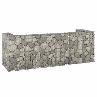 Schanskorf voor containers 325x100x110 cm gegalvaniseerd staal 1