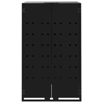 Containerberging voor 1 container 69x79x117 cm staal zwart 4