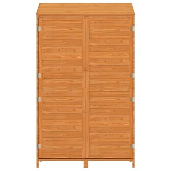 Tuinschuur 102x52x174,5 cm massief vurenhout bruin 4