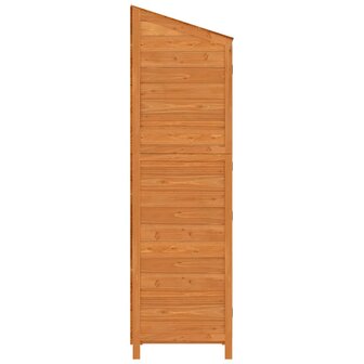 Tuinschuur 102x52x174,5 cm massief vurenhout bruin 5