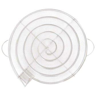 Rookgenerator koud rond 33,5 cm roestvrij staal 4