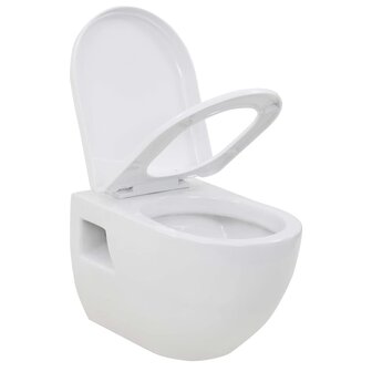 Wandtoilet keramiek wit   3