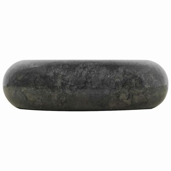 Gootsteen 40x12 cm marmer zwart 2