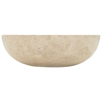Gootsteen 40x12 cm marmer cr&egrave;me 6