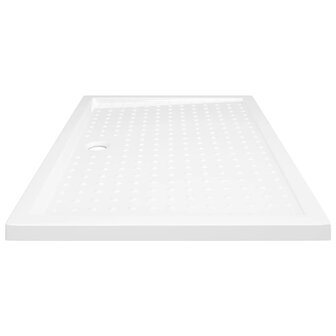 Douchebak met noppen 80x120x4 cm ABS wit 3